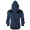 Rivet Long Sleeve Drawstring Pullover Hoodie