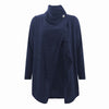 Women Solid Loose Knitted Cardigan Irregular Shawl Coat Jacket Sweater Top