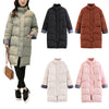 Women Winter New Candy Color Stand Collar Loose Bread Coat