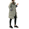 Women Winter New Candy Color Stand Collar Loose Bread Coat