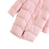 Women Winter New Candy Color Stand Collar Loose Bread Coat