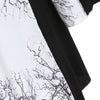Plus Size Handkerchief Contrast Color Tree Print Halloween T Shirt