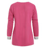 Cuffed Sleeves Heathered Pokcets Cardigan