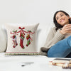 Christmas Pillow Cover School Bar Home Sofa Decoration Gift