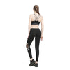 Mesh Panel See Thru Gym Running Leggings for Women