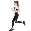 Mesh Panel See Thru Gym Running Leggings for Women