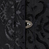 Jacquard Lace-up Boned Plus Size Corset