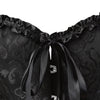 Plus Size Bowknot Ruffles Bustier Lingerie