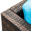 5-Piece Furniture Set Outdoor Sectional Conversation Set with Soft Cushions