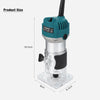 800W Electric Hand Trimmer Router Wood Carving Machine with Carrying Case