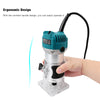 800W Electric Hand Trimmer Router Wood Carving Machine with Carrying Case
