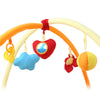 Karchibate Baby Fitness Mat Soft Fabric with 5 Pendants for Newborns Between 0 - 12 Months