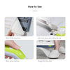 SWDK D2 Cordless Electric Spray Mop Floor Waxing Machine with LED Headlight