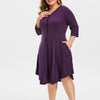 Plus Size Button Up Dress