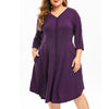 Plus Size Button Up Dress