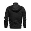 Faux Fur Lined Waist Drawstring Cargo Jacket
