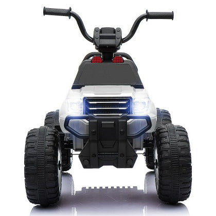 6V Kids Powered Electric ATV Quad Ride on Car with 2 Speeds, LED Lights, MP3