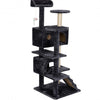 51&quot; Condo Furniture Scratch Post for Kittens Pet House Play Scratching Posts, Plush Perches and Condo, Activity Centre