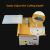 T6 Multi-function Mini Table Saw Electric Woodworking Bench Lathe for DIY Polishing Grinding Drilling