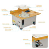 T6 Multi-function Mini Table Saw Electric Woodworking Bench Lathe for DIY Polishing Grinding Drilling