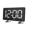 LED Music Alarm Clock with USB Charging Port for Bedroom Study Room