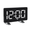 LED Music Alarm Clock with USB Charging Port for Bedroom Study Room