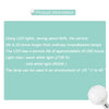 LED Candle Bulb High Brightness Light G95 12W E26 / E27 Light Holder for Home Lighting 2Pcs