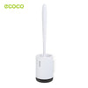 ecoco TPR Toilet Bowl Brush Holder Set for Bathroom Cleaning