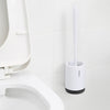 ecoco TPR Toilet Bowl Brush Holder Set for Bathroom Cleaning