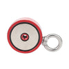 Colored Super Powerful Neodymium Fishing Magnet with 2 Eyebolts