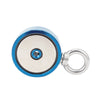 Colored Super Powerful Neodymium Fishing Magnet with 2 Eyebolts