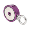 Colored Super Powerful Neodymium Fishing Magnet with 2 Eyebolts