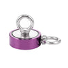 Colored Super Powerful Neodymium Fishing Magnet with 2 Eyebolts