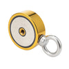 Colored Super Powerful Neodymium Fishing Magnet with 2 Eyebolts