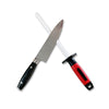 2 in 1 Knife Sharpener Rod Ceramic Sharpening Stick