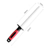 2 in 1 Knife Sharpener Rod Ceramic Sharpening Stick