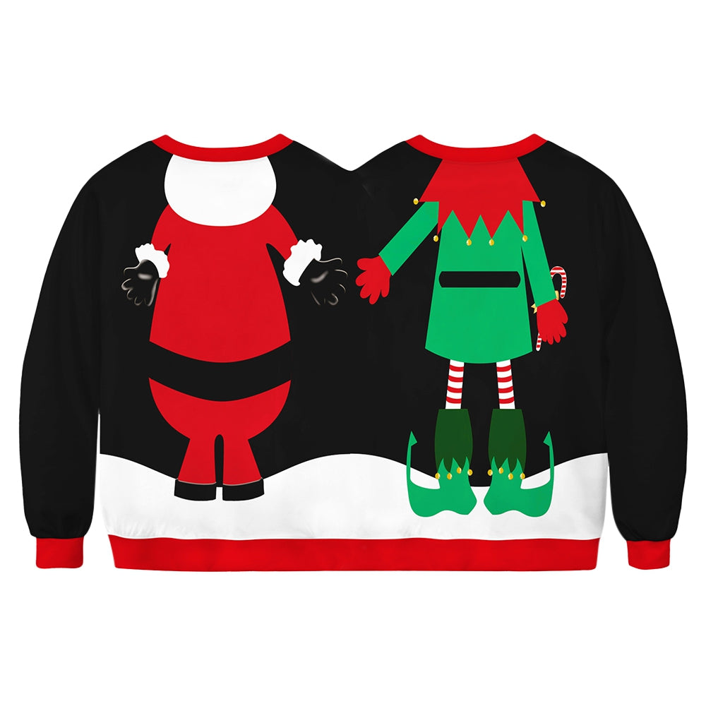 BWYA - 004 Christmas Siamese Twin Sweater