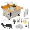 T6 Multi-function Mini Table Saw Electric Woodworking Bench Lathe for DIY Polishing Grinding Drilling