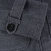 Female Coat Thick Horn Button Hooded Cotton Blend Women Jacket