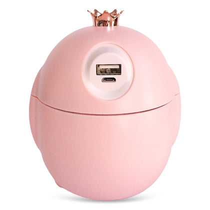 Cute Crown Penguin Air Humidifier Aroma Essential Oil Diffuser Night Lamp