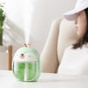 Cute Crown Penguin Air Humidifier Aroma Essential Oil Diffuser Night Lamp