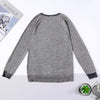 Color Splice Pockets Long Sleeve Round Collar Pullover Casual Women Sweatshirt