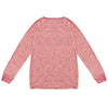 Color Splice Pockets Long Sleeve Round Collar Pullover Casual Women Sweatshirt