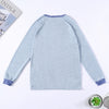 Color Splice Pockets Long Sleeve Round Collar Pullover Casual Women Sweatshirt