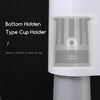ecoco Wall-mounted Automatic Toothpaste Dispenser Toothbrush Holder with 4 Cups