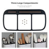 ecoco Wall-mounted Chopsticks Drain Rack Spoon Knife Storage Shelf with 4 Hooks