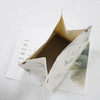 Nordic Leather Corrugated Tissue Box Marble Grain