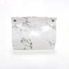 Nordic Leather Corrugated Tissue Box Marble Grain