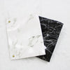 Nordic Leather Corrugated Tissue Box Marble Grain