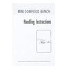 Mini Compound Bench Fixture Drill Milling Machine Working Cross Table